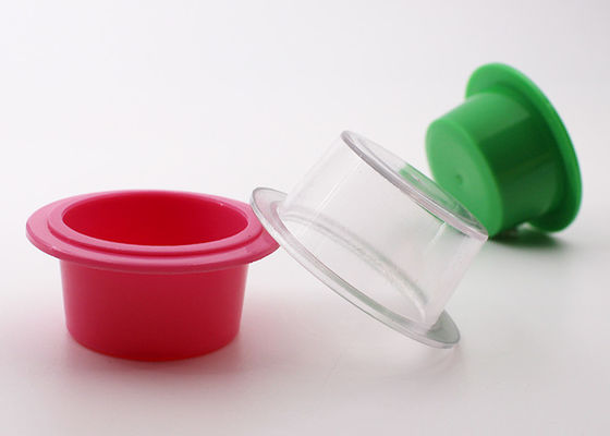 10g Wadah Plastik Bulat Kecil Sekali Pakai Untuk Kemasan Masker Aqua Sutra