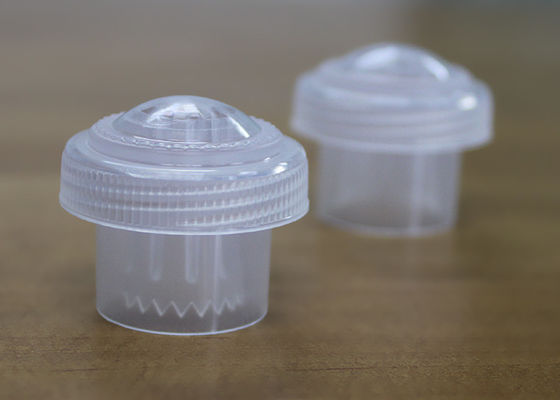 Transparan Kreatif Tekan Jenis Tutup Botol Plastik Untuk Minuman Kemasan Bubuk