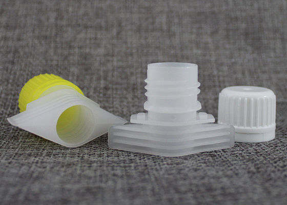 16mm pilferage-proof botol plastik tutup cerat atas pada kantong makanan bayi menawarkan ukuran nozzle OEM